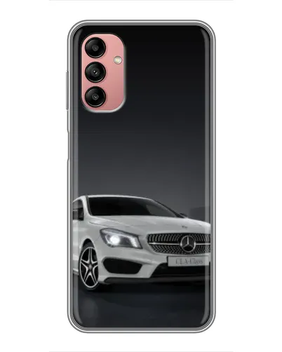Чехол для Samsung Galaxy A04s с картинкой «Mercedes AMG GT Silver»