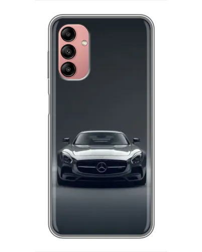 Чехол для Samsung Galaxy A04s с картинкой «Mercedes на черном»