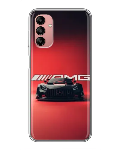 Чехол для Samsung Galaxy A04s с картинкой «Mercedes AMG — красная линия»