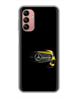 Чехол для Samsung Galaxy A04s с картинкой «Mercedes — ретро стиль»