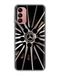 Чехол для Samsung Galaxy A04s с картинкой «Диск Mercedes»