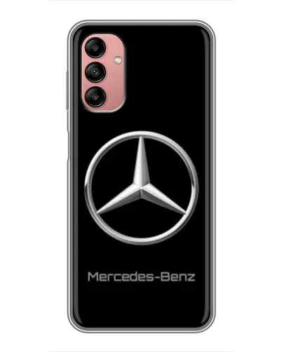 Чехол для Samsung Galaxy A04s с картинкой «Mercedes Silver Logo»