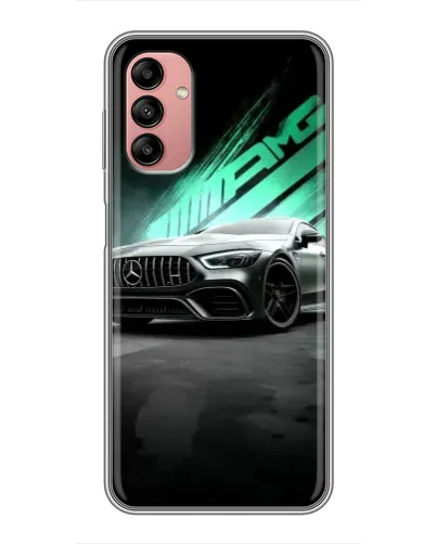 Чехол для Samsung Galaxy A04s с картинкой «Темный Mercedes AMG»