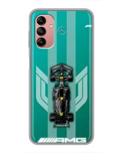 Чехол для Samsung Galaxy A04s с картинкой «Mercedes AMG Petronas»