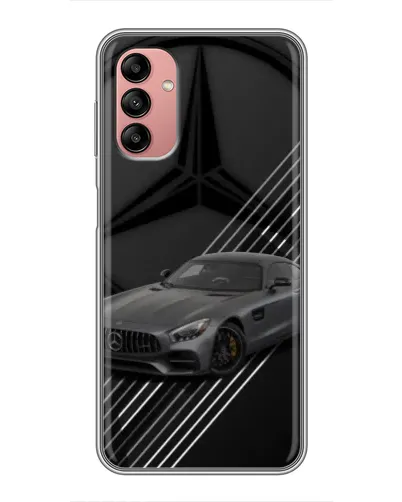 Чехол для Samsung Galaxy A04s с картинкой «Mercedes AMG — графика»