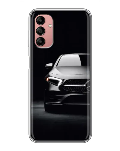 Чехол для Samsung Galaxy A04s с картинкой «Свет фар Mercedes»