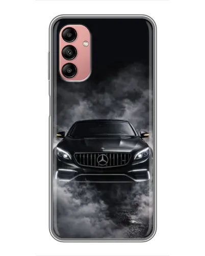 Чехол для Samsung Galaxy A04s с картинкой «Mercedes в дыму»