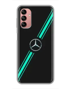 Чехол для Samsung Galaxy A04s с картинкой «Спортивные линии Mercedes» Чехол для Samsung Galaxy A04s с картинкой «Спортивные линии Mercedes»