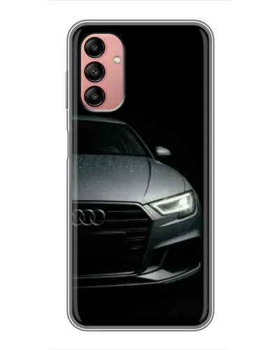 Чехол для Samsung Galaxy A04s с картинкой «Audi — детализация кузова» Чехол для Samsung Galaxy A04s с картинкой «Audi — детализация кузова»