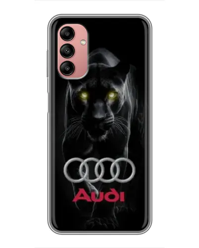 Чехол для Samsung Galaxy A04s с картинкой «Пантера и Audi» Чехол для Samsung Galaxy A04s с картинкой «Пантера и Audi»