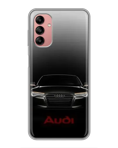 Чехол для Samsung Galaxy A04s с картинкой «Audi — градиентный контур» Чехол для Samsung Galaxy A04s с картинкой «Audi — градиентный контур»