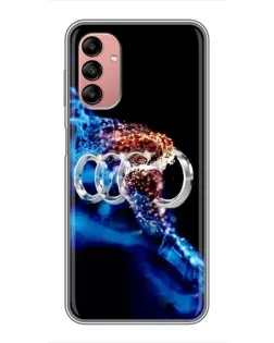 Чехол для Samsung Galaxy A04s с картинкой «Энергия лого Audi»