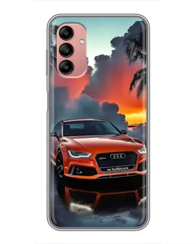 Чехол для Samsung Galaxy A04s с картинкой «Audi — закат» Чехол для Samsung Galaxy A04s с картинкой «Audi — закат»