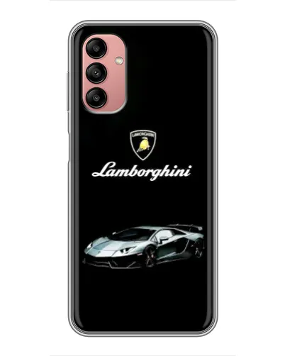Чехол для Samsung Galaxy A04s с картинкой «Логотип Lamborghini классика»