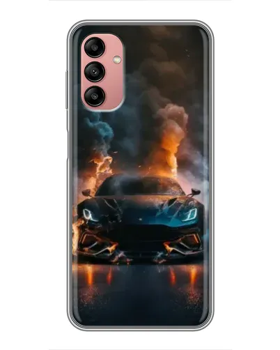 Чехол для Samsung Galaxy A04s с картинкой «Lamborghini дымная эстетика»
