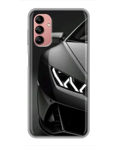 Чехол для Samsung Galaxy A04s с картинкой «Lamborghini фары детализация»