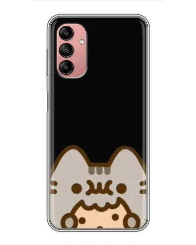 Чехол для Samsung Galaxy A04s с картинкой «Пушин на черном» Чехол для Samsung Galaxy A04s с картинкой «Пушин на черном»