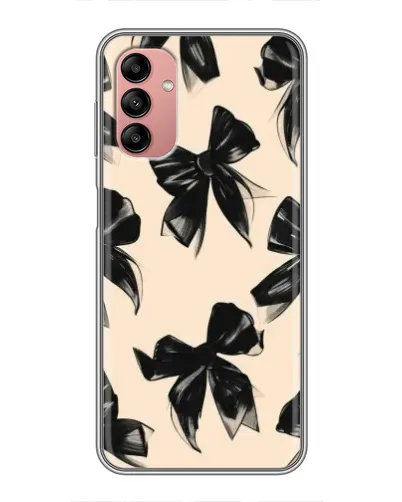Чехол для Samsung Galaxy A04s с картинкой «Паттерн черные банты» Чехол для Samsung Galaxy A04s с картинкой «Паттерн черные банты»