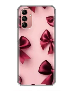 Чехол для Samsung Galaxy A04s с картинкой «Бордовый атлас»