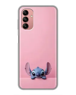 Чехол для Samsung Galaxy A04s с картинкой «Stitch выглядывает»