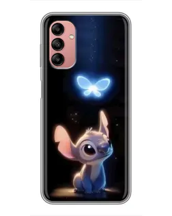 Чехол для Samsung Galaxy A04s с картинкой «Сияющий Стич»