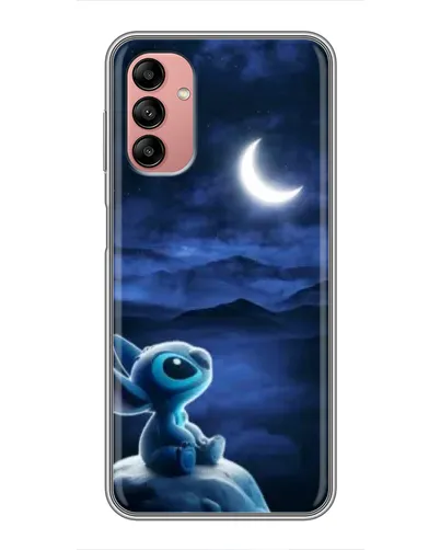 Чехол для Samsung Galaxy A04s с картинкой «Лунная ночь Стича»