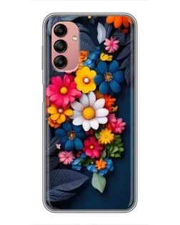 Чехол для Samsung Galaxy A04s с картинкой «Цветочная феерия»