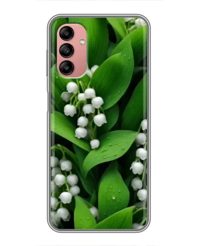 Чехол для Samsung Galaxy A04s с картинкой «Ландыши в зелени»