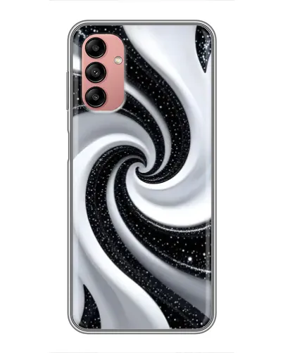 Чехол для Samsung Galaxy A04s с картинкой «Черно-белая спираль» Чехол для Samsung Galaxy A04s с картинкой «Черно-белая спираль»
