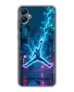 Чехол для Samsung Galaxy A05 с картинкой «Jordan Gold Jumpman» Чехол для Samsung Galaxy A05 с картинкой «Jordan Gold Jumpman»
