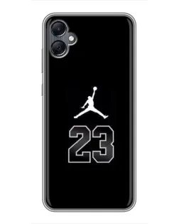 Чехол для Samsung Galaxy A05 с картинкой «Jordan Flight 23» Чехол для Samsung Galaxy A05 с картинкой «Jordan Flight 23»