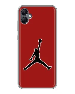 Чехол для Samsung Galaxy A05 с картинкой «Jordan Red Back» Чехол для Samsung Galaxy A05 с картинкой «Jordan Red Back»