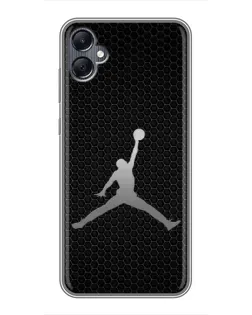 Чехол для Samsung Galaxy A05 с картинкой «Jordan Dark Carbon» Чехол для Samsung Galaxy A05 с картинкой «Jordan Dark Carbon»