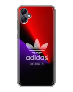 Чехол для Samsung Galaxy A05 с картинкой «Adidas Red Neon»