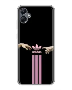 Чехол для Samsung Galaxy A05 с картинкой «Adidas Hands» Чехол для Samsung Galaxy A05 с картинкой «Adidas Hands»