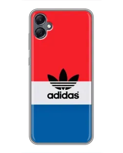 Чехол для Samsung Galaxy A05 с картинкой «Ретро блоки Adidas» Чехол для Samsung Galaxy A05 с картинкой «Ретро блоки Adidas»