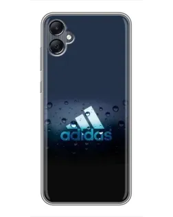 Чехол для Samsung Galaxy A05 с картинкой «Adidas Water Drops» Чехол для Samsung Galaxy A05 с картинкой «Adidas Water Drops»