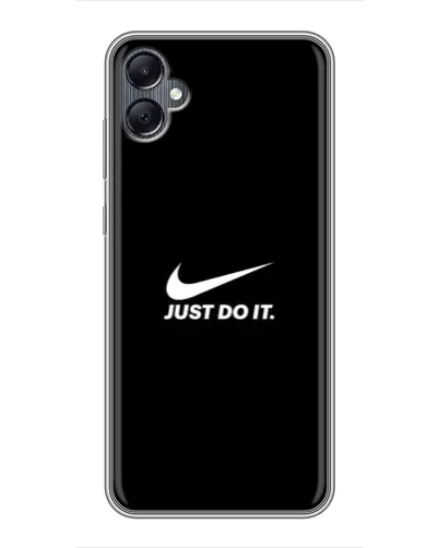 Чехол для Samsung Galaxy A05 с картинкой «Минимализм от Nike»
