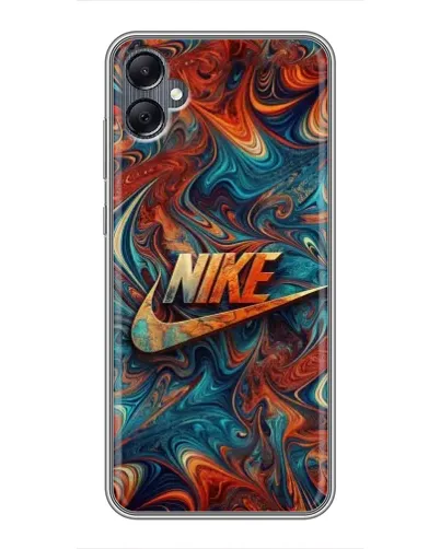 Чехол для Samsung Galaxy A05 с картинкой «Nike в абстракции»