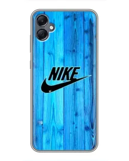Чехол для Samsung Galaxy A05 с картинкой «Голубое дерево Nike»