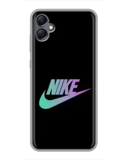 Чехол для Samsung Galaxy A05 с картинкой «Nike — городская ночь»