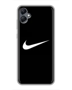 Чехол для Samsung Galaxy A05 с картинкой «Минималистический Найк»