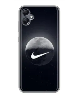 Чехол для Samsung Galaxy A05 с картинкой «Nike в стиле граффити»