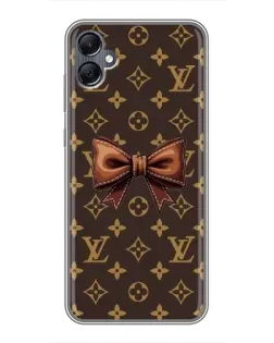 Чехол для Samsung Galaxy A05 с картинкой «LV с бантом»