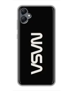 Чехол для Samsung Galaxy A05 с картинкой «NASA — вертикальный логотип» Чехол для Samsung Galaxy A05 с картинкой «NASA — вертикальный логотип»