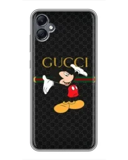 Чехол для Samsung Galaxy A05 с картинкой «Микки Маус Gucci»