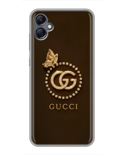 Чехол для Samsung Galaxy A05 с картинкой «Gucci — золотая бабочка»