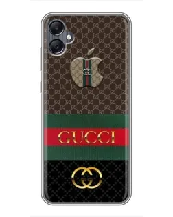 Чехол для Samsung Galaxy A05 с картинкой «Gucci — брендированный десерт»