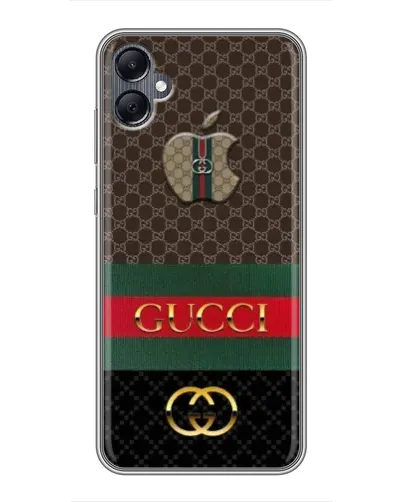 Чехол для Samsung Galaxy A05 с картинкой «Gucci — брендированный десерт»