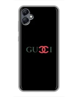 Чехол для Samsung Galaxy A05 с картинкой «Gucci — красный градиент»